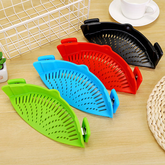 Household Water Filter Noodle Leak-proof Drainer For Kitchen